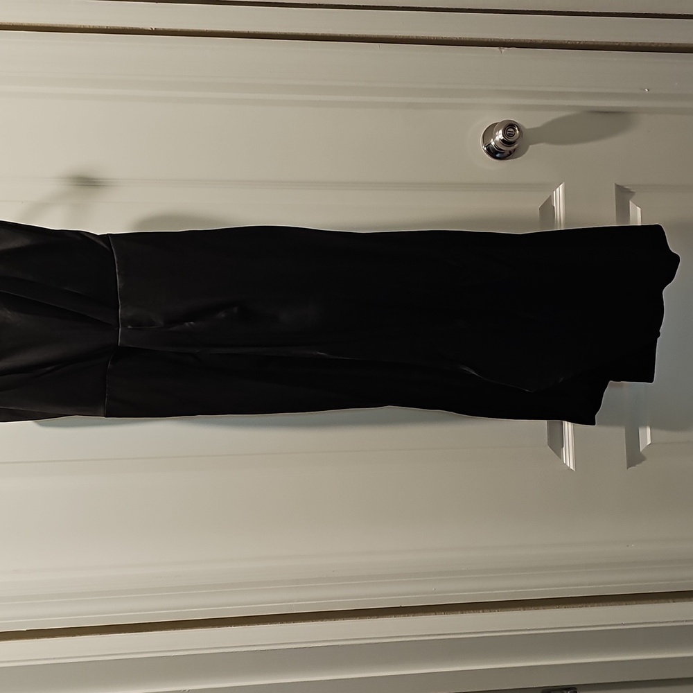 Express Classic Black Silky Dress